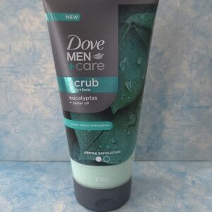 Dove Men+Care Eucalyptus Scrub Cleanser - Green